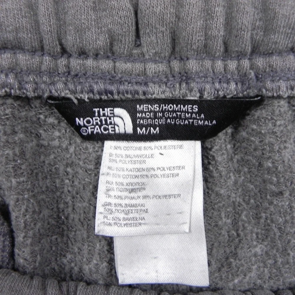 The North Face Pants Mens Medium Activewear Sweat Jogger Fleece Lounge Logo Gray